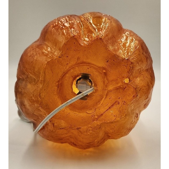 Vintage Halloween Pumpkin Stack Blow Mold Resin Plastics 15” Tall Lighted - Picture 12 of 12